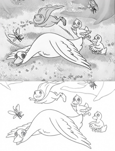 Gertrude the Goose | Coloring Sheet